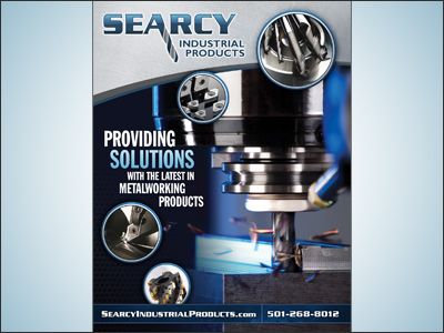 Brochure artwork for Searcy Industrial Products